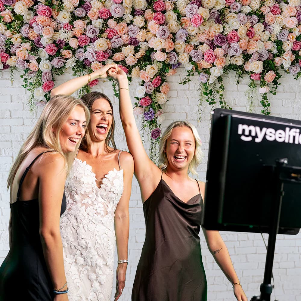 Myselfie Fotobox im Einsatz